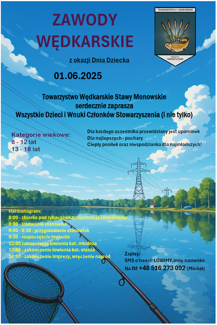 zawody na dzien dziecka plakat